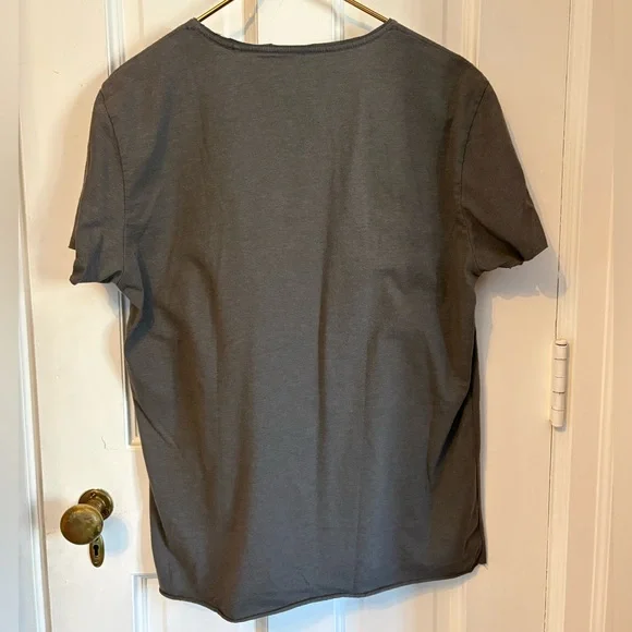 PRANA Mens Tree Hugger Journeyman Short Sleeve Tee T-Shirt SZ Large. Grey - Picture 8 of 9